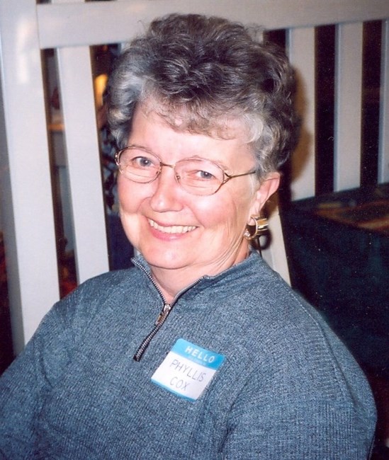 Obituary of Phyllis Jean Cox