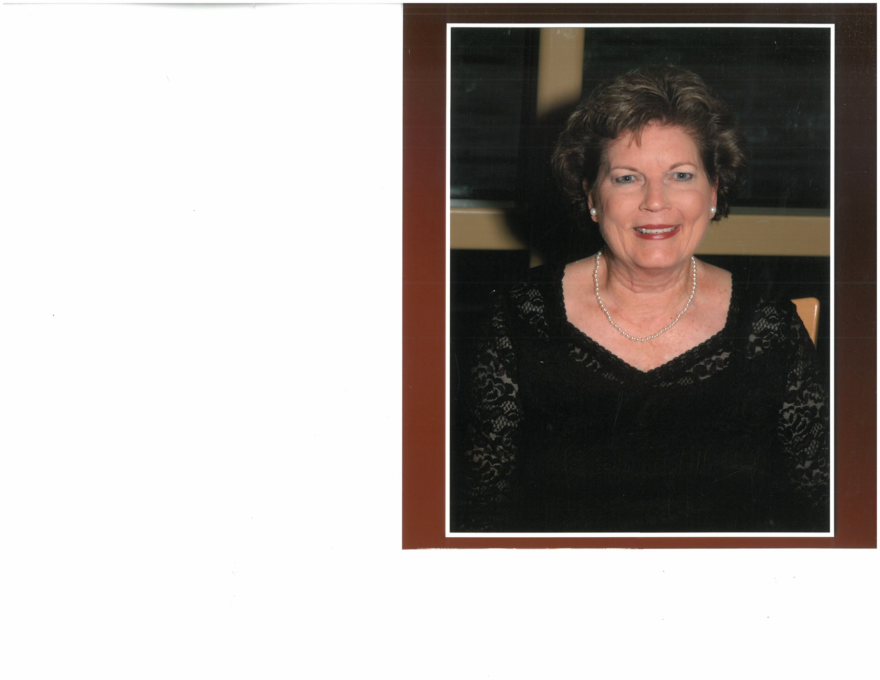 Obituary of Mrs. Barbara Glen Doss