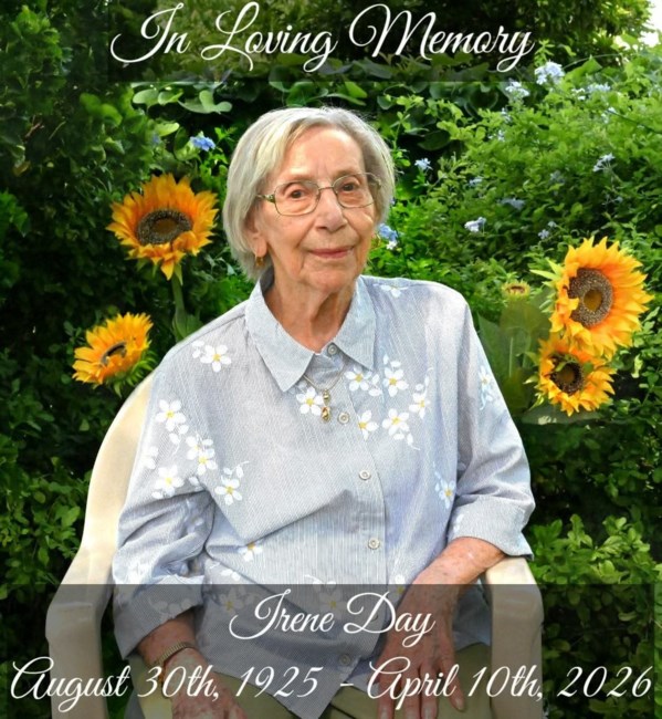 Obituary of Irene Marie Day
