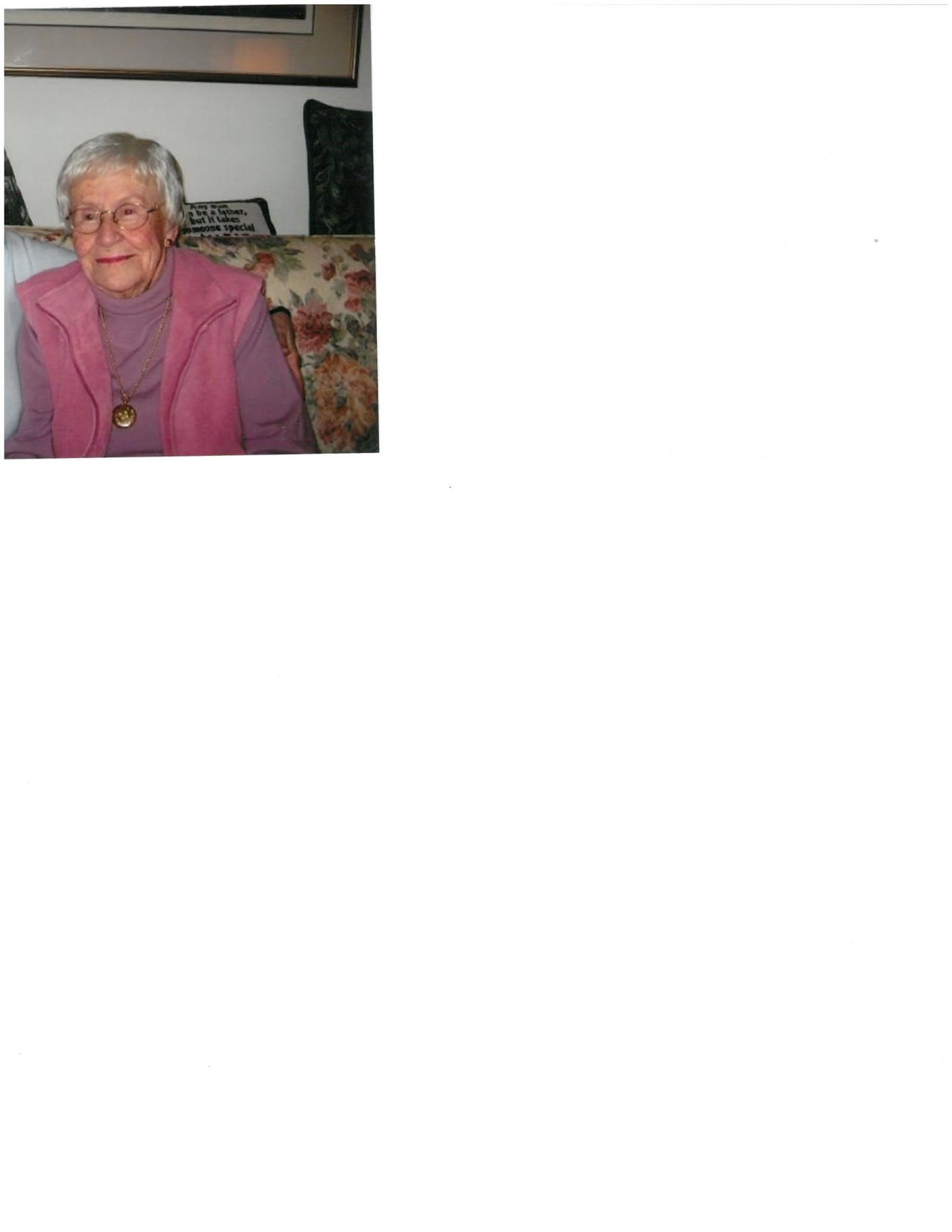 Obituary of Peggy Sherman