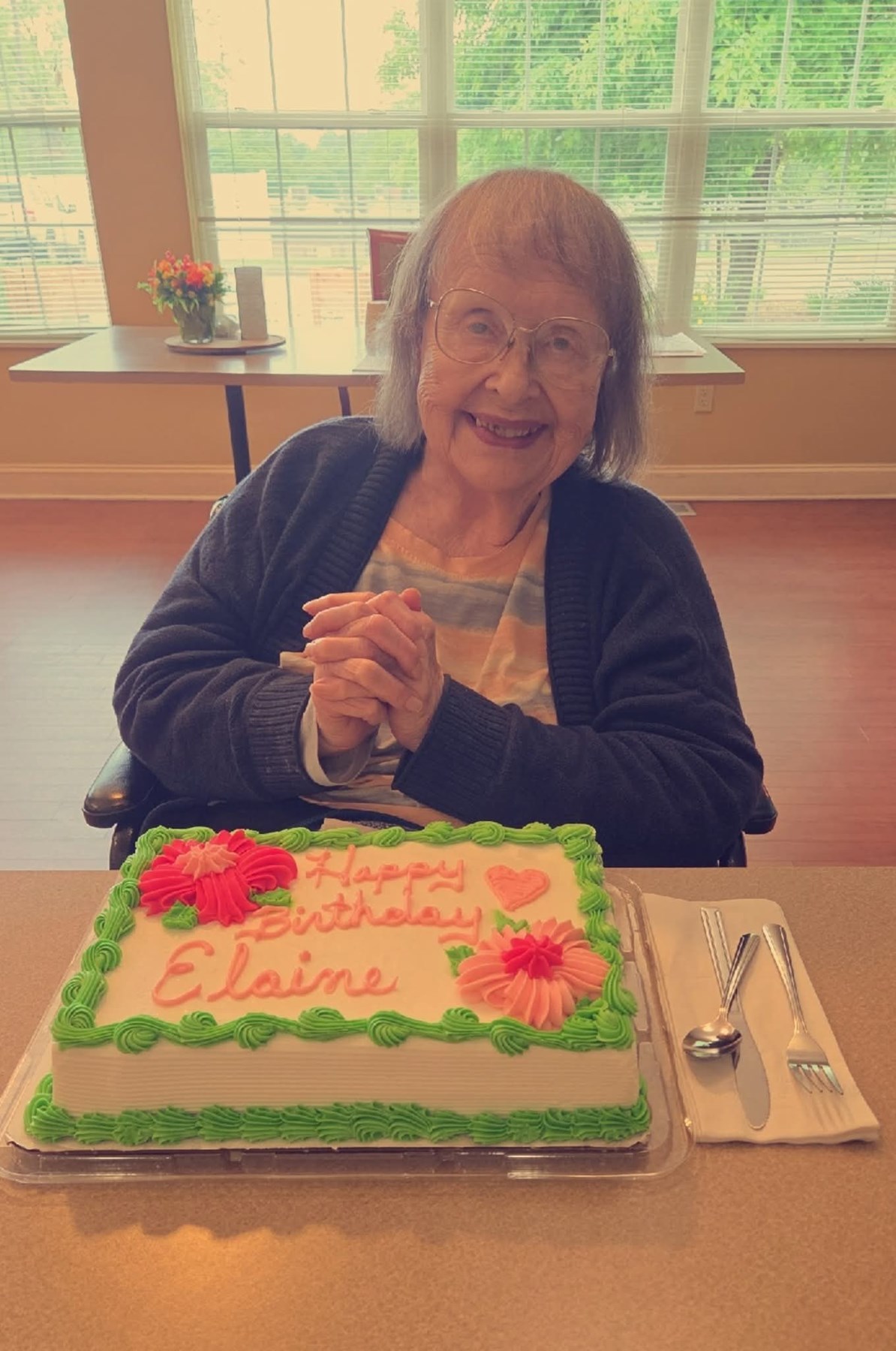 Obituary of Elaine Georgia Burney