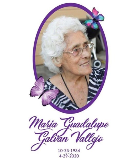 Obituary of Maria Guadalupe Galvan