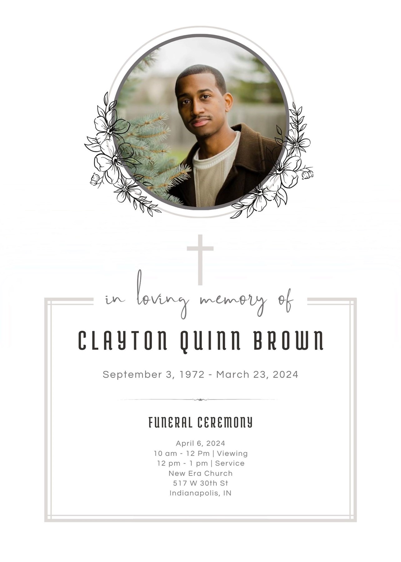 Obituary of Clayton Quinn Brown