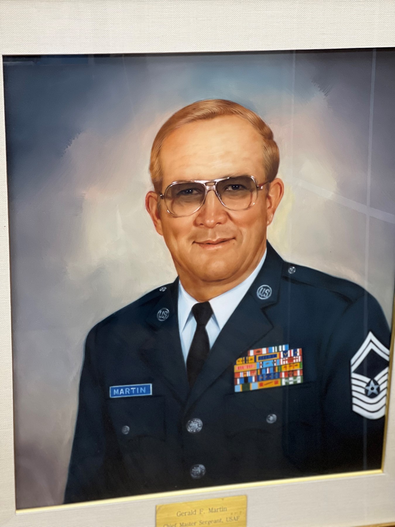 Obituary of CMSgt Gerald Frank Martin