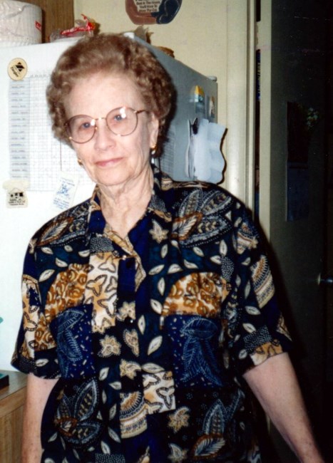 Obituary of Camilla B Rhoden