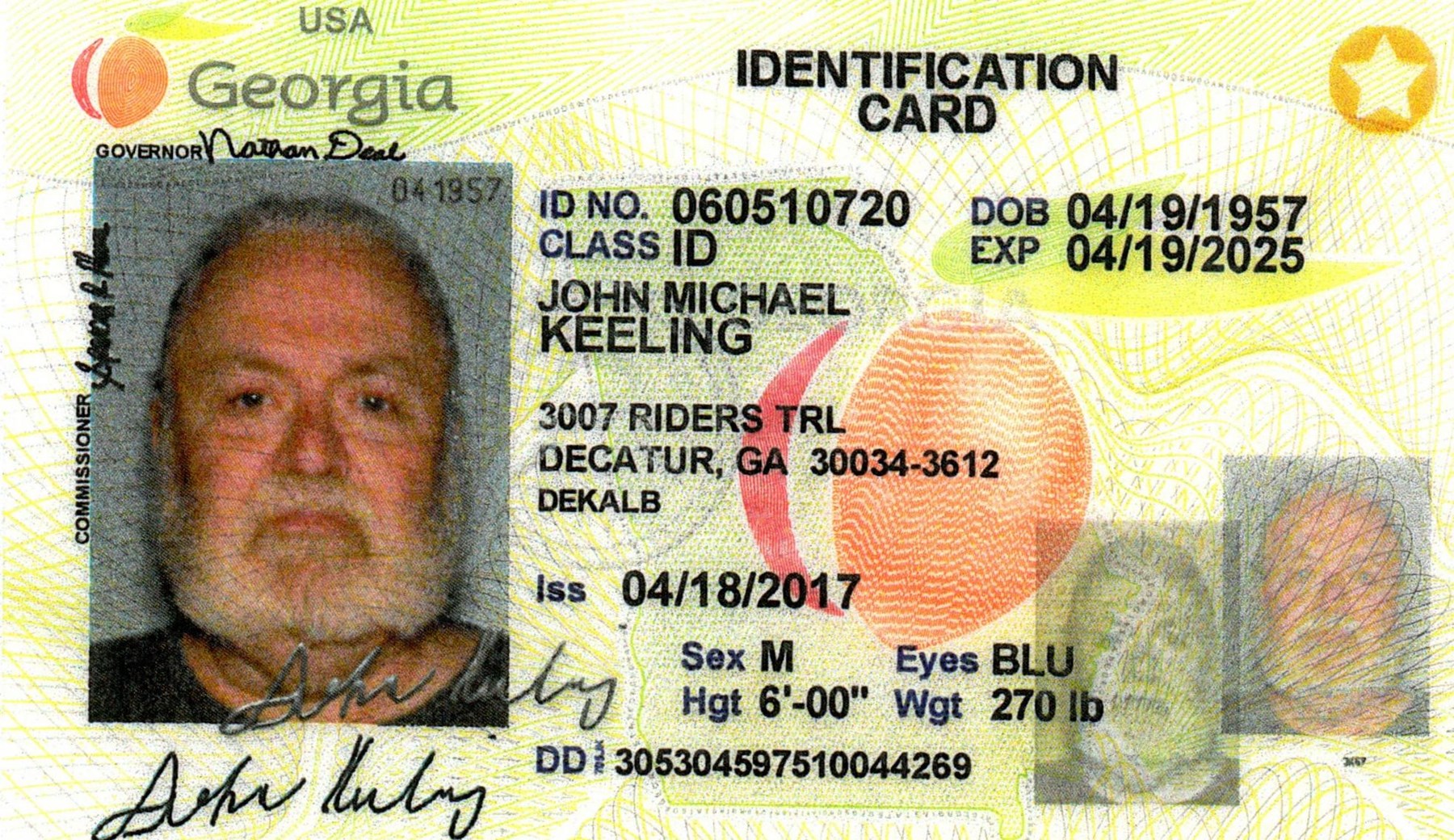 Obituary of John Michael Keeling