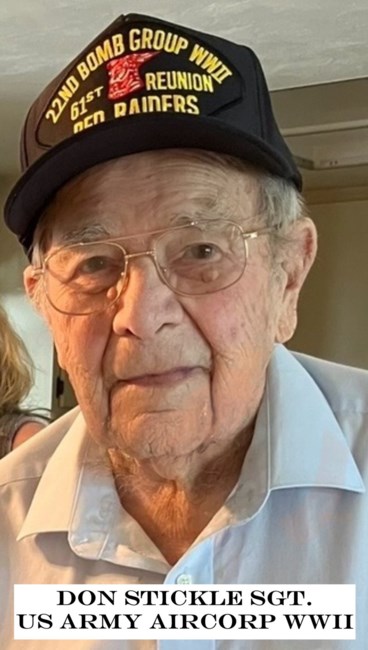Obituary of Morton D Stickle Jr.