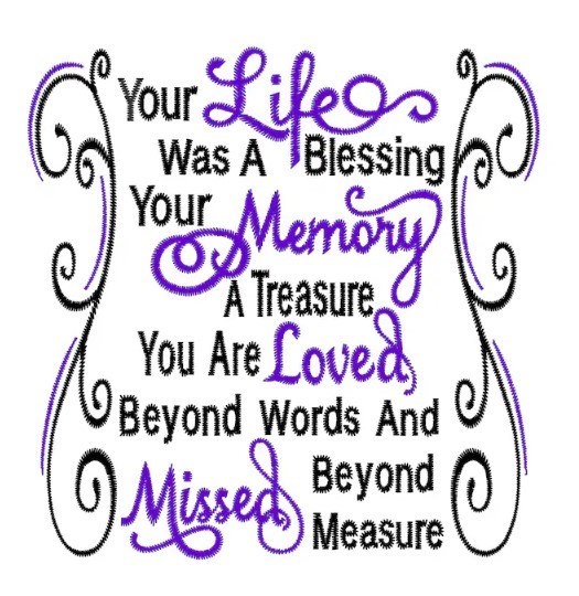 Obituary of Mother's Day Remembrance