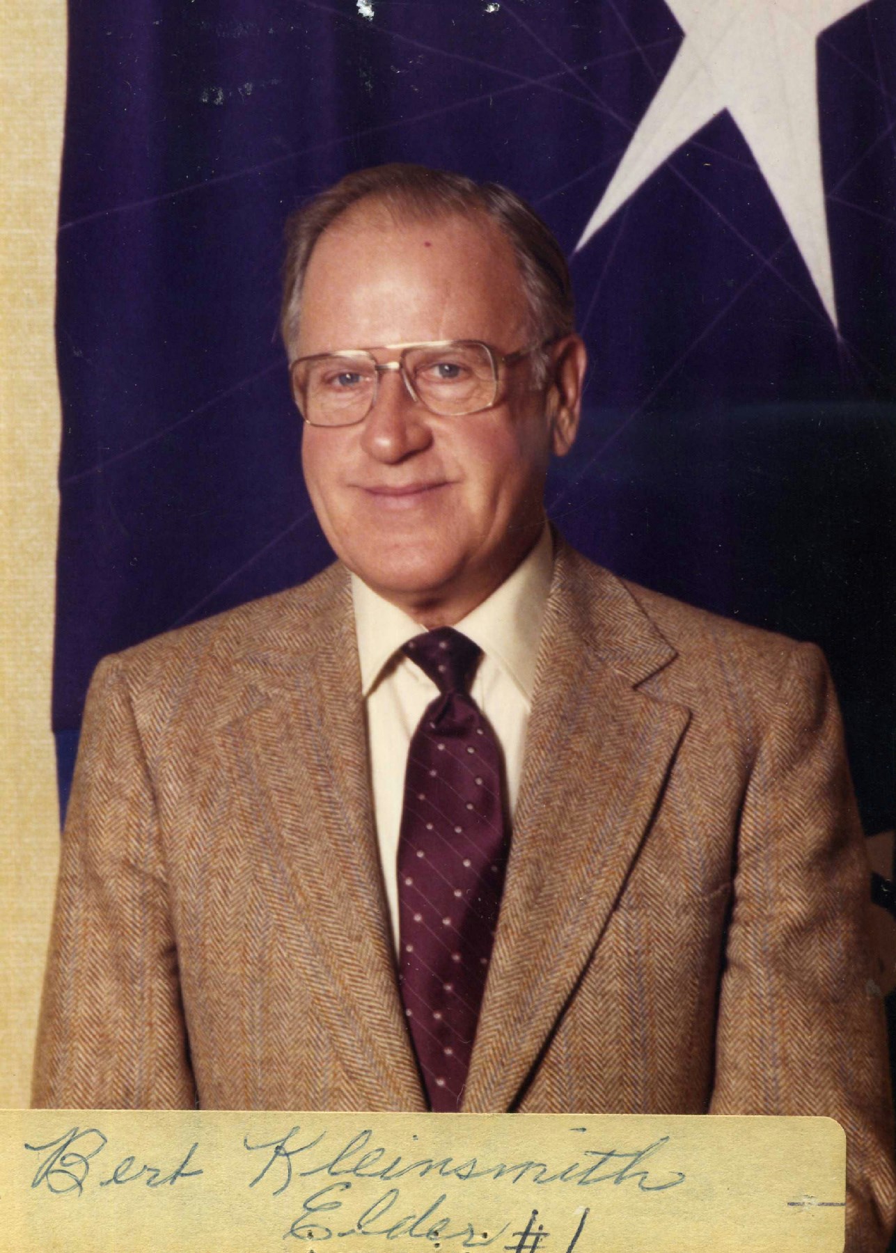 Obituary of Burton Joseph Kleinsmith