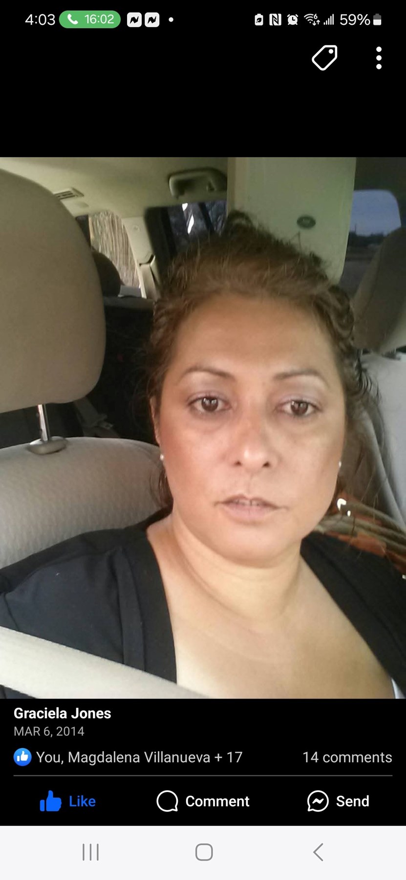 Obituary of Graciela Garza Jones