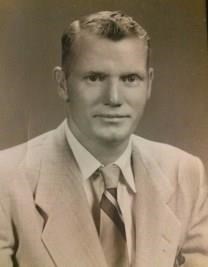 Avis de décès de William David Deans