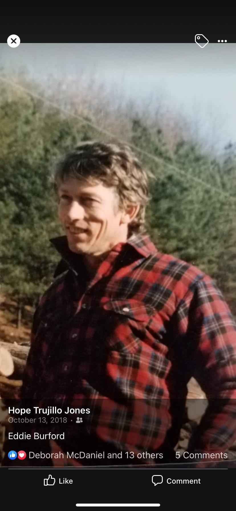 Obituary of Edward "Eddie" Scott Burford