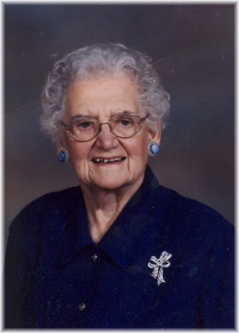 Obituary of Alice G. Robertson