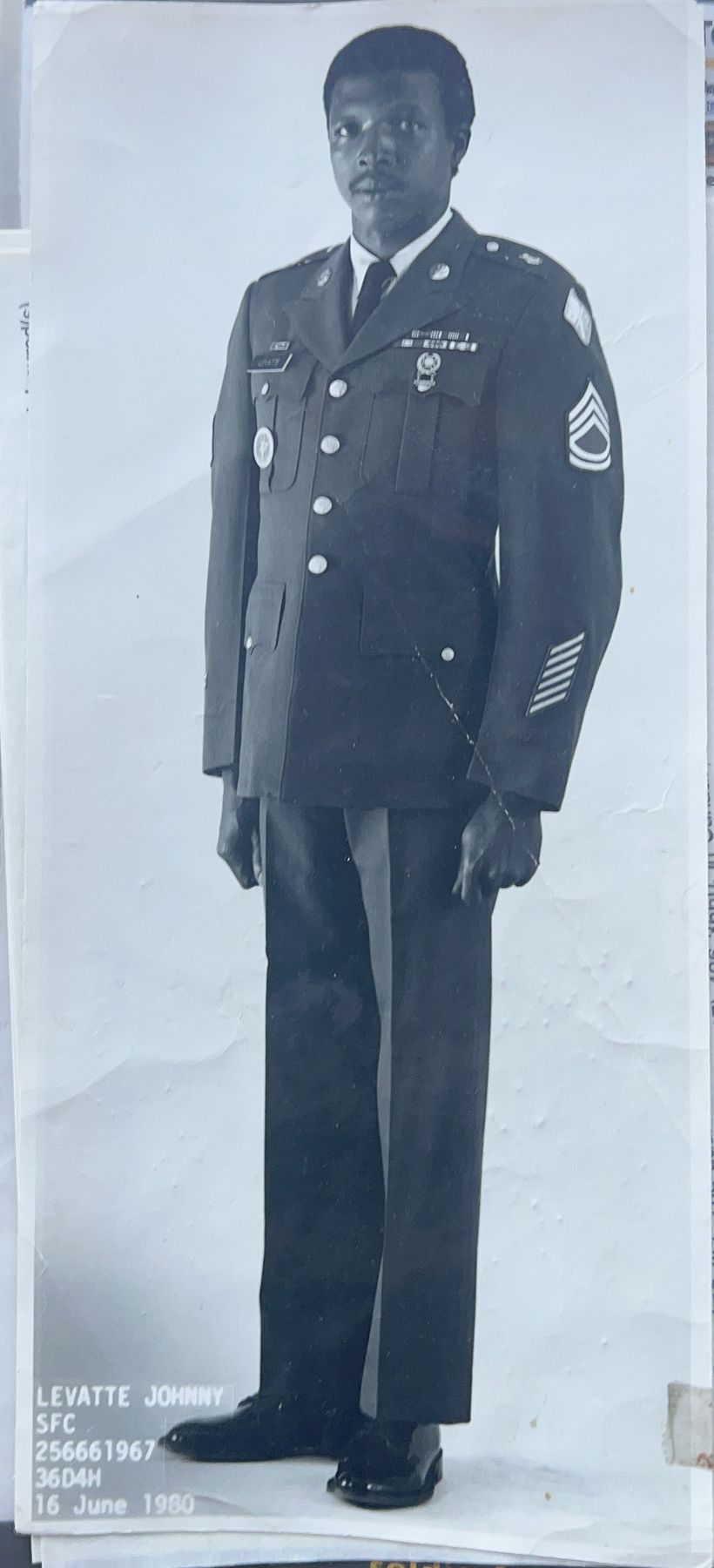 Obituary of Johnny Levatte