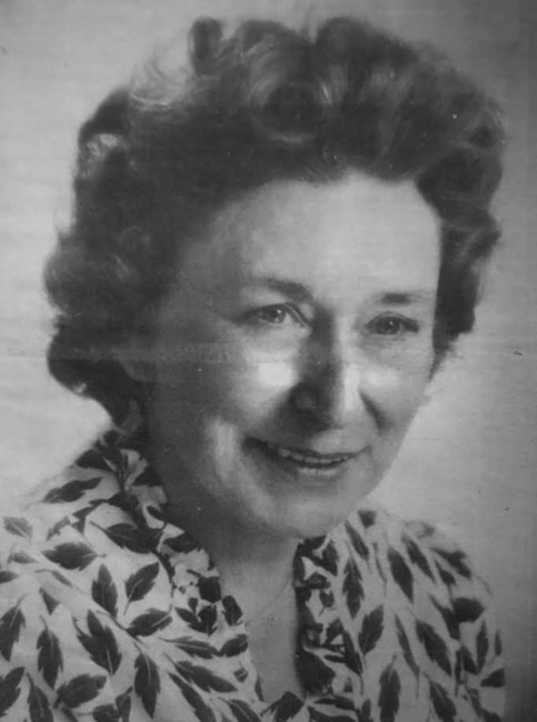 Obituary of Gertrud E. Baker