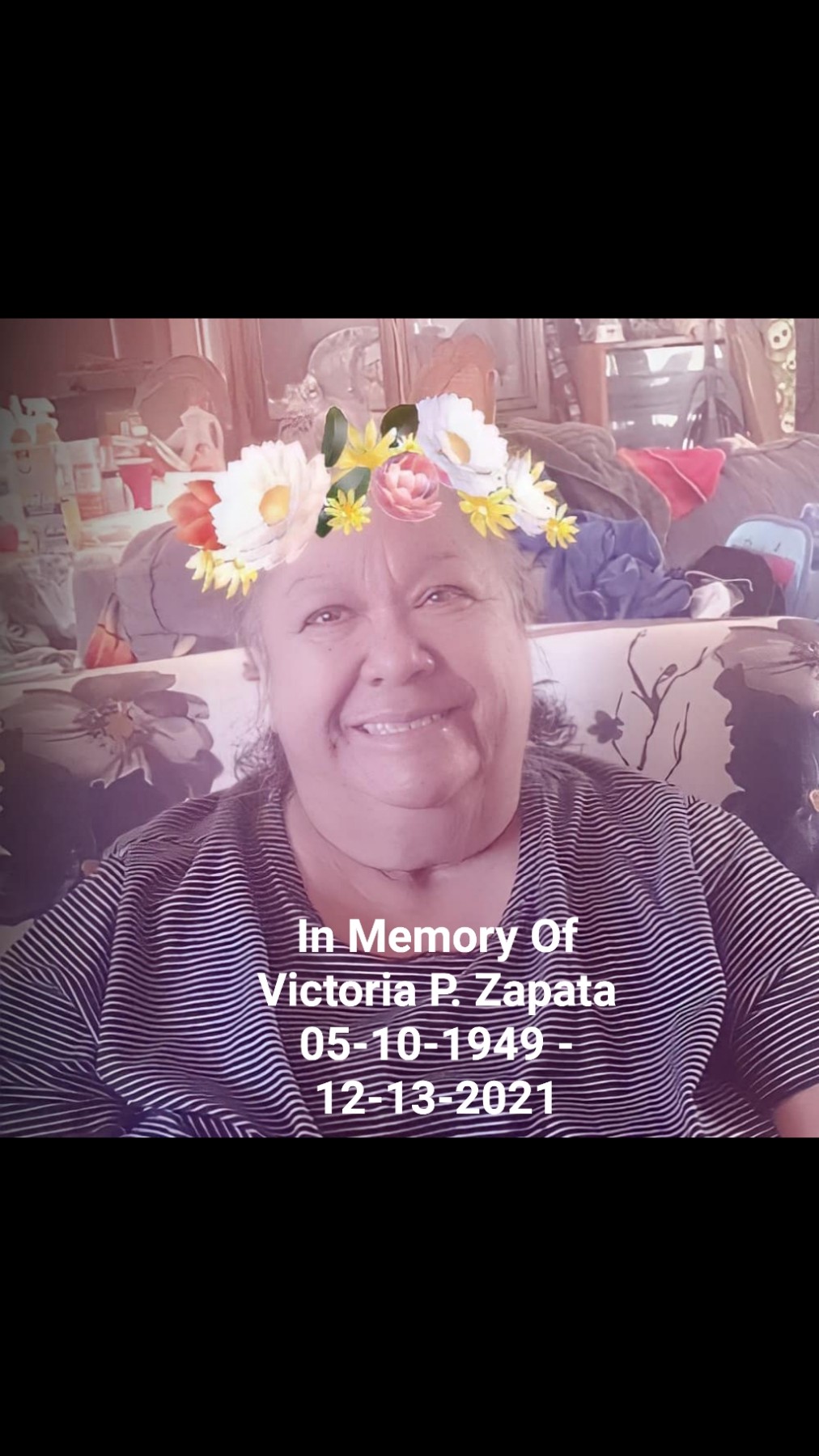 Obituary of Victoria Peralta Zapata