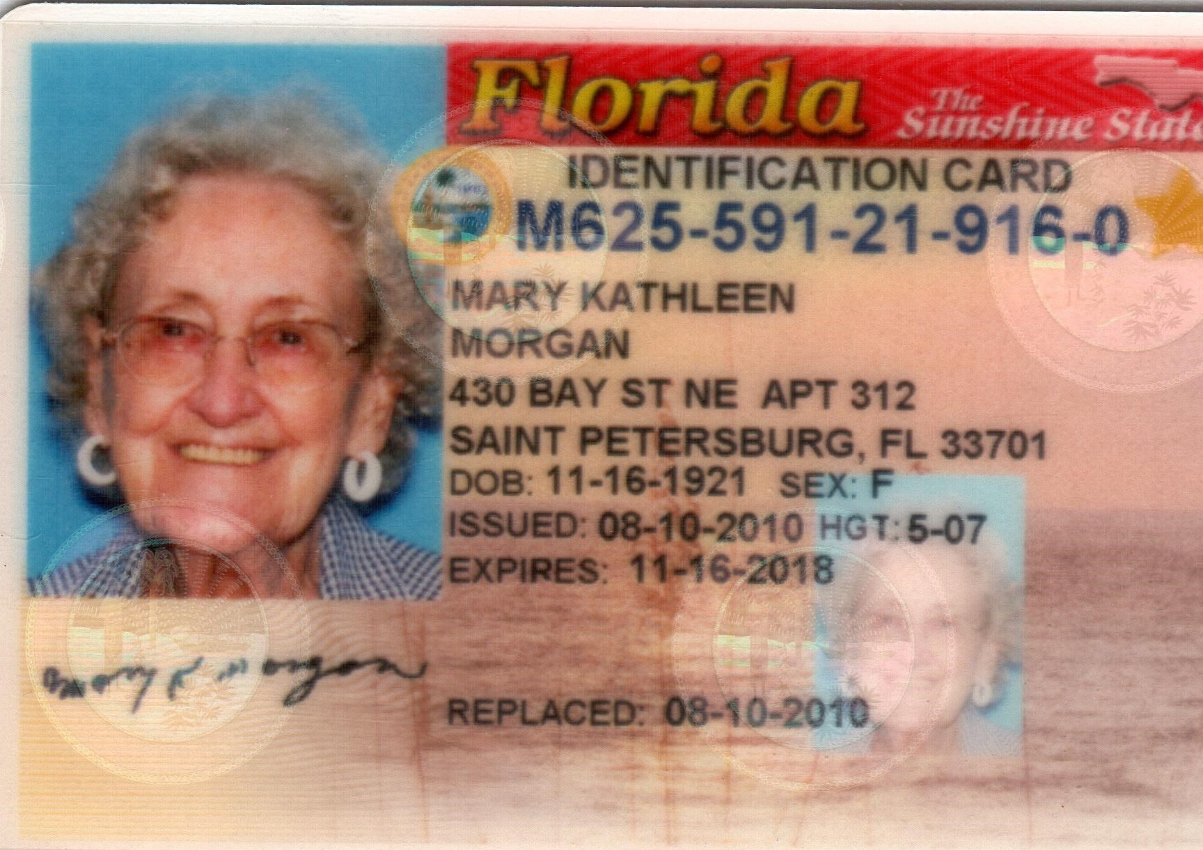 Obituary of Mary K Morgan