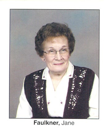 Obituary of Jane Faulkner