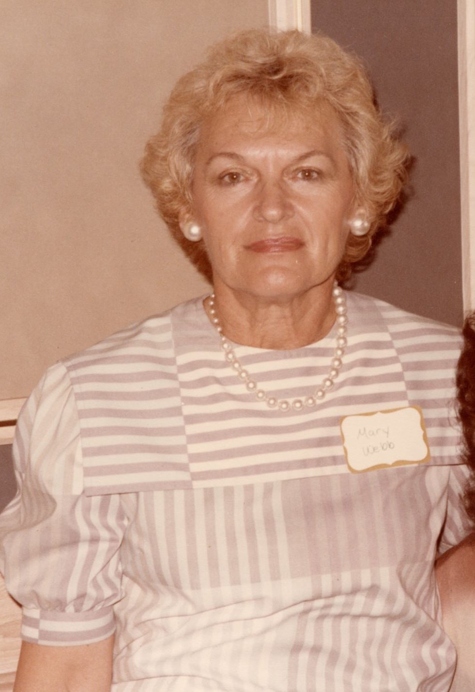 Obituary of Mary Ann Webb