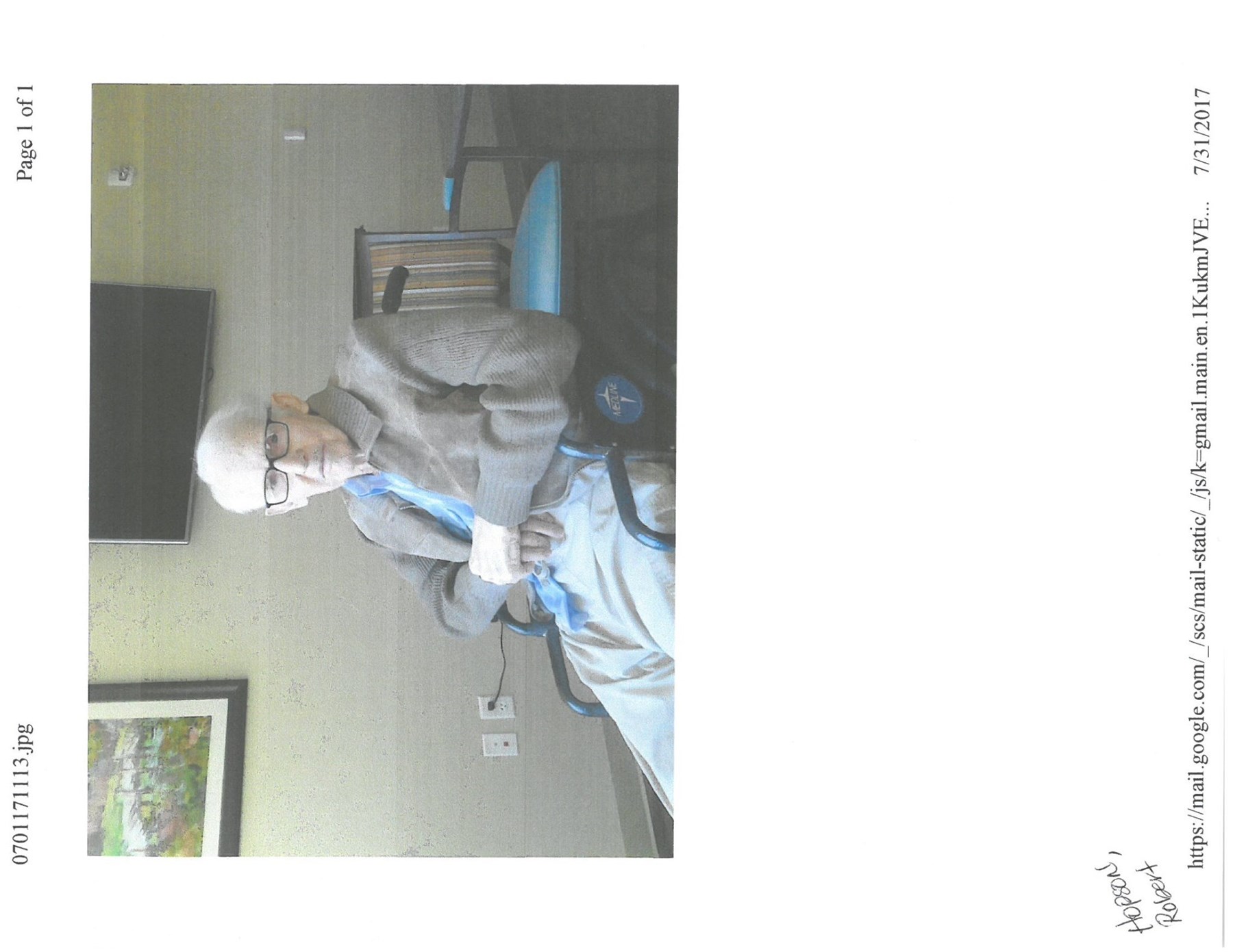 Obituary of Robert Roy Hopson