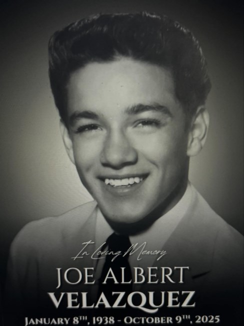 Obituario de Joe Albert Velazquez