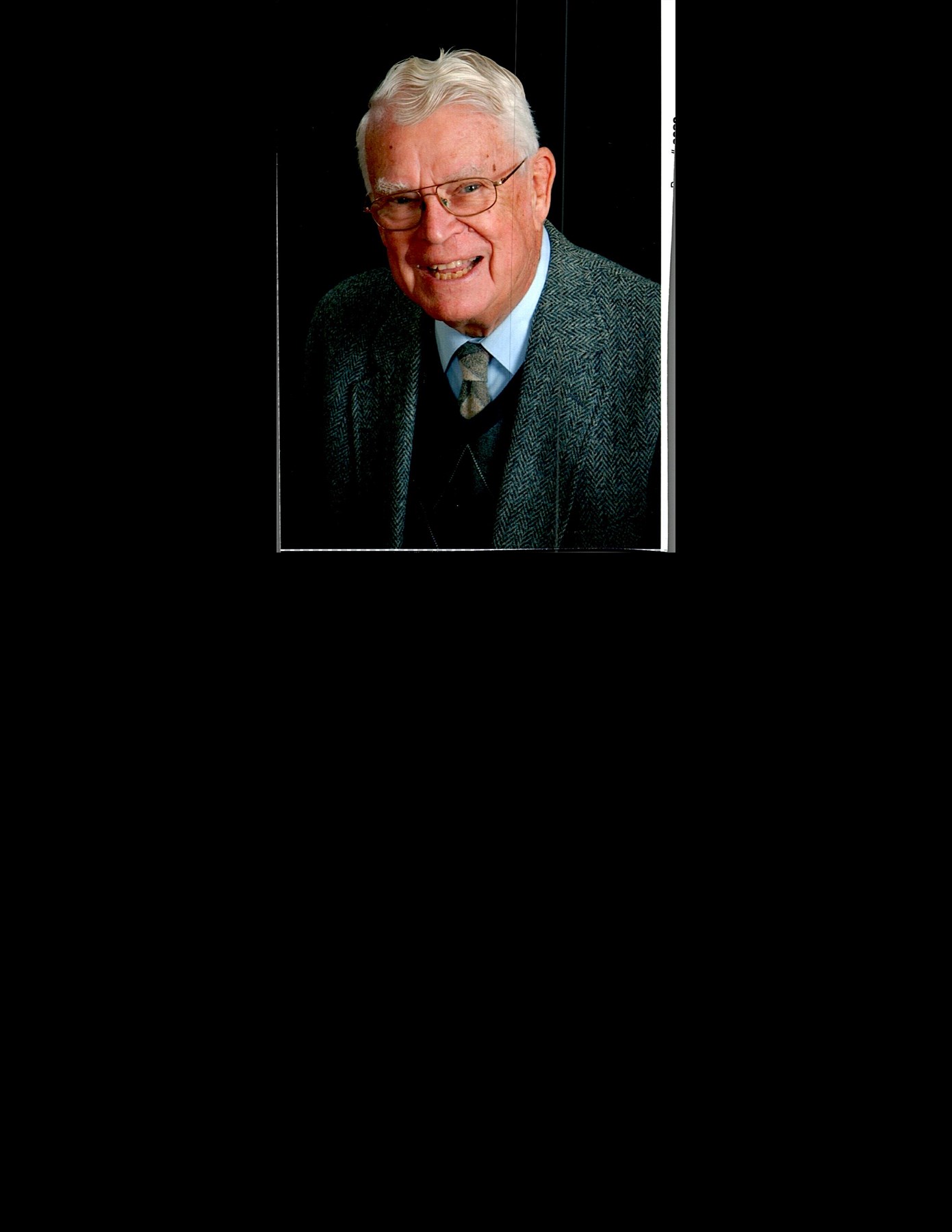 Avis de décès de John Edward Krueger