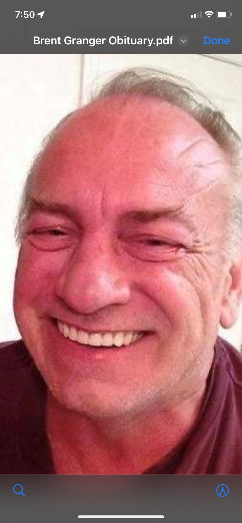 Obituary of Brent Walter Granger