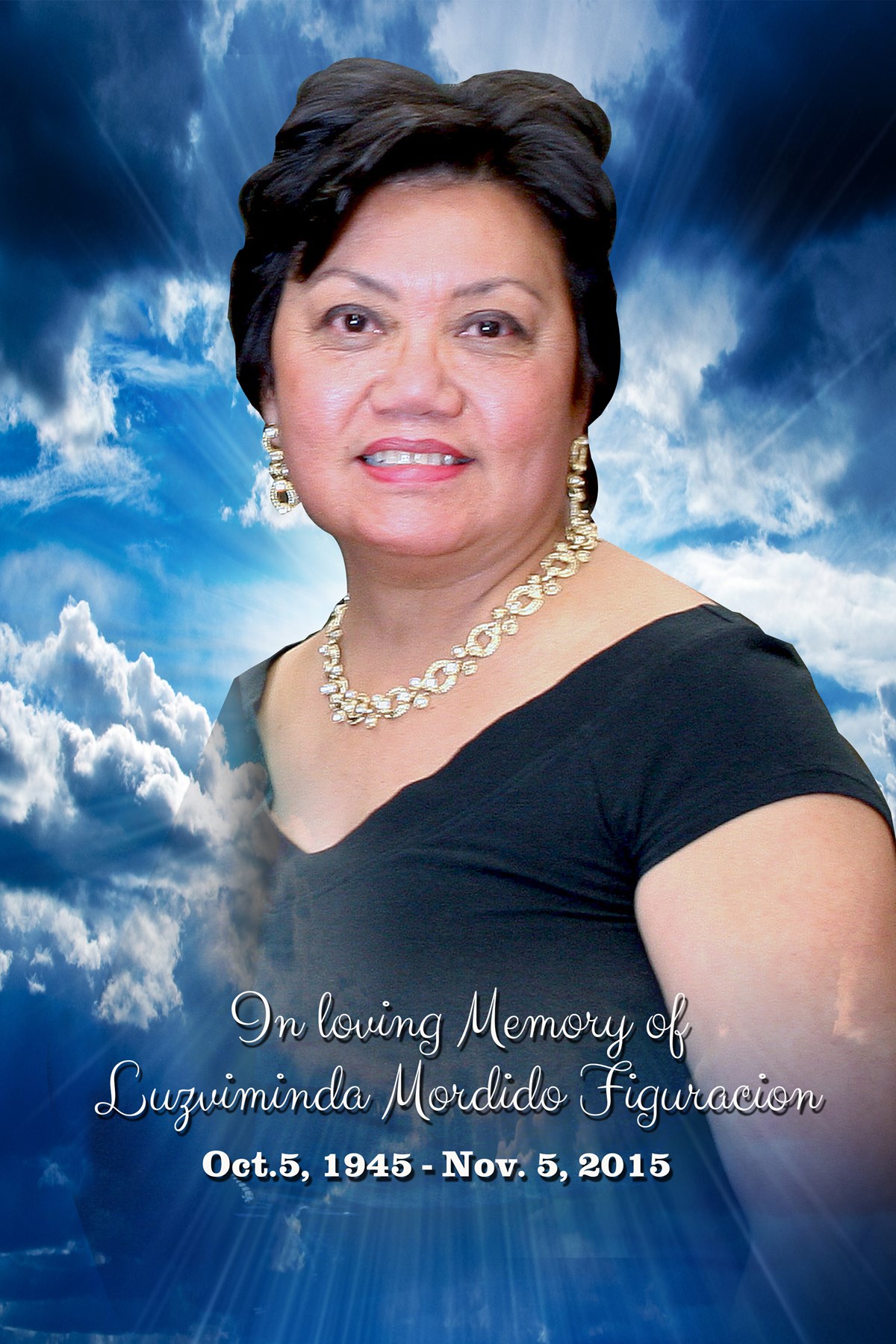 Obituary of Luzviminda Figuracion