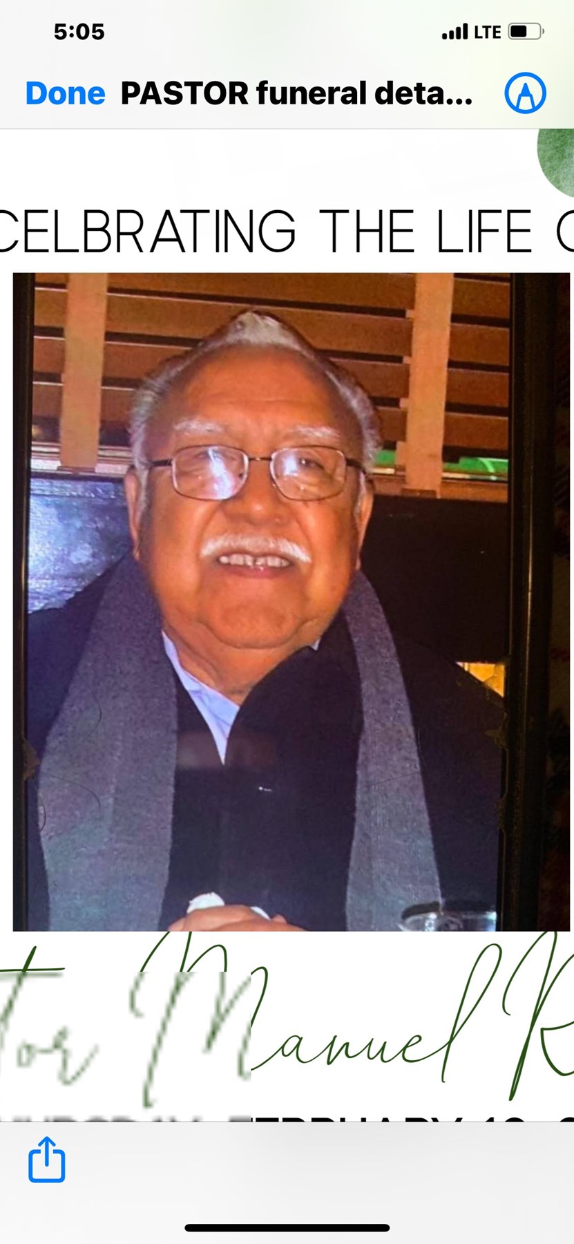 Obituary of Manuel Aguilar Ramos