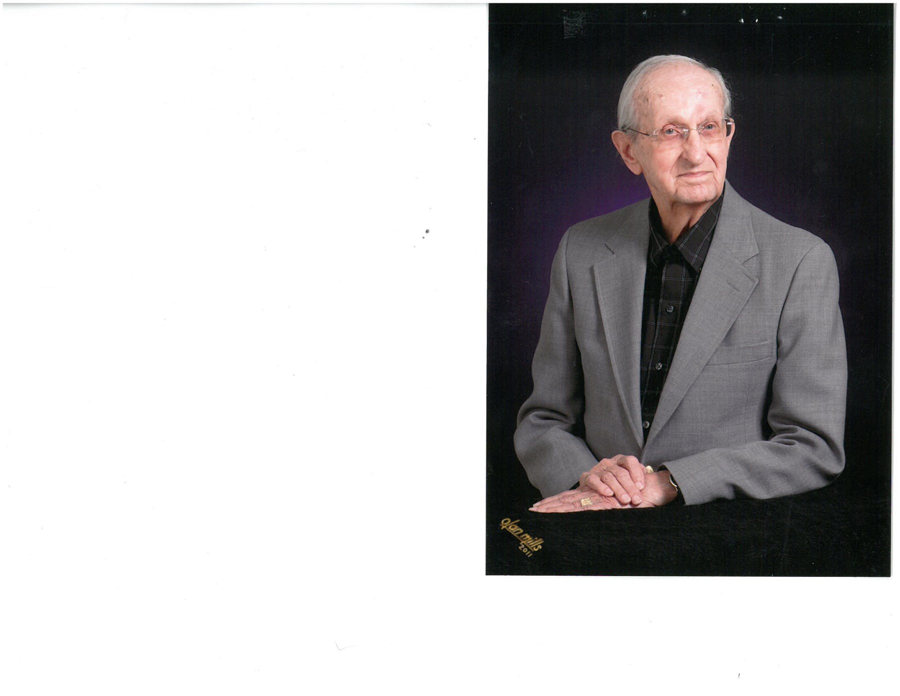 Avis de décès de James Luther Hudson