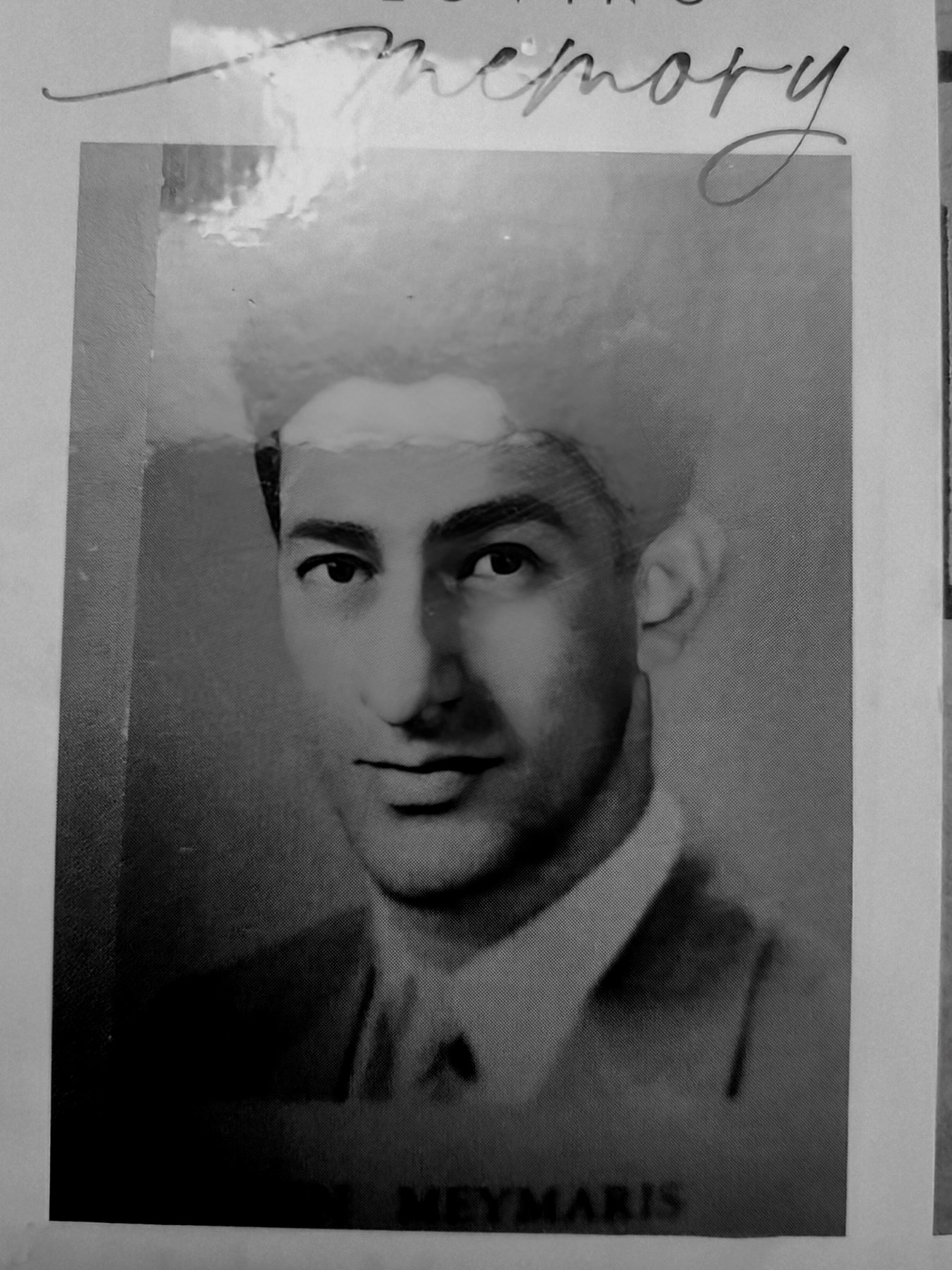 Avis de décès de John Meymaris Jr.