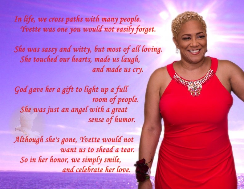 Obituary of Yvette Maria Jones-Creighton