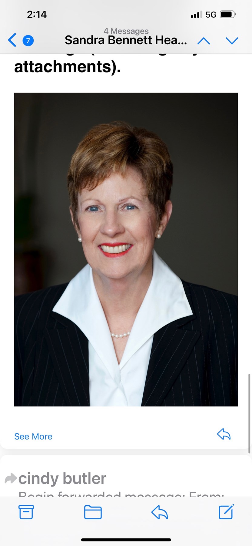 Avis de décès de Sandra N. Bennett