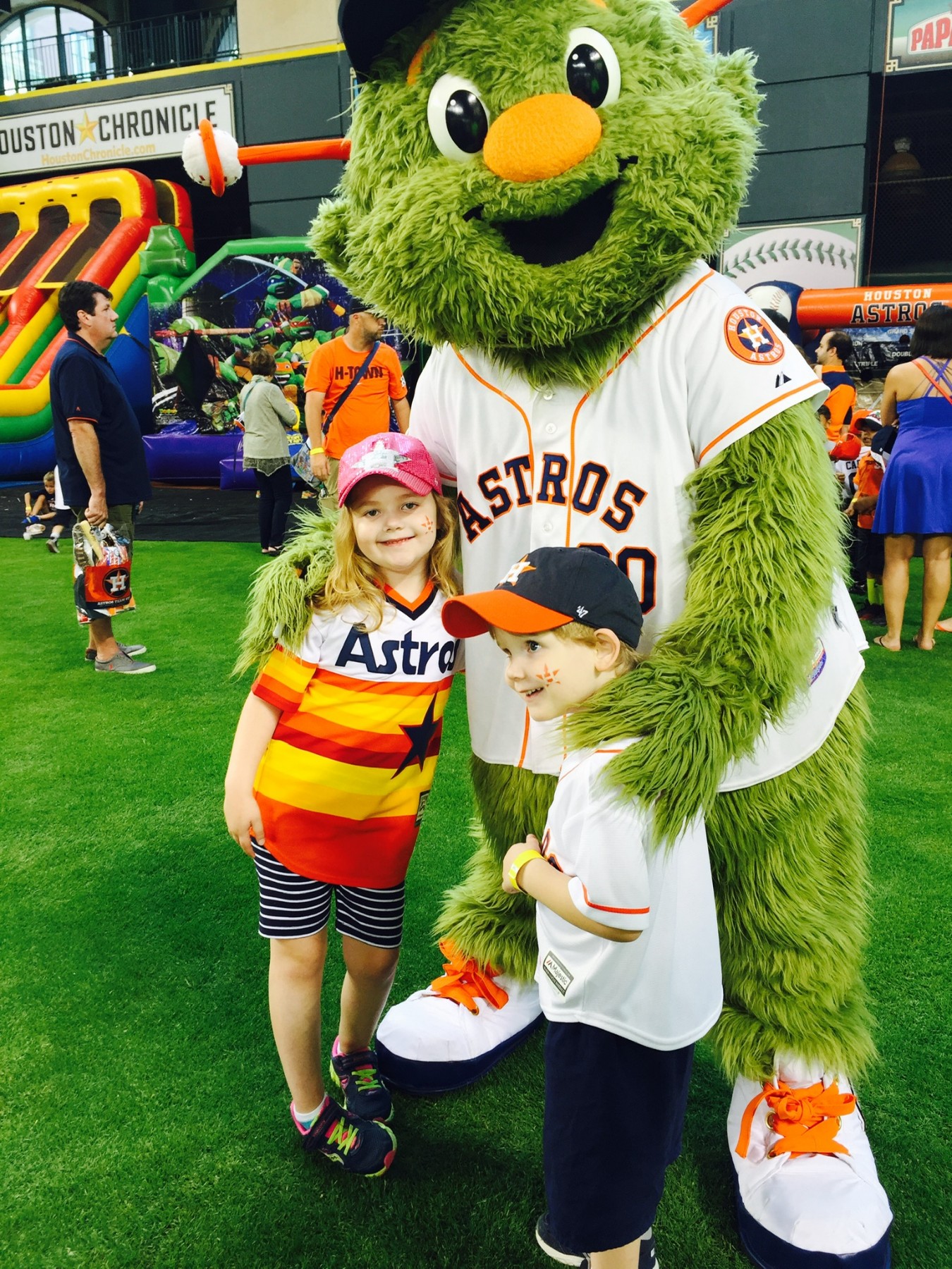 Houston Astros Team Mascot 'Orbit' Self Adhesive Patch