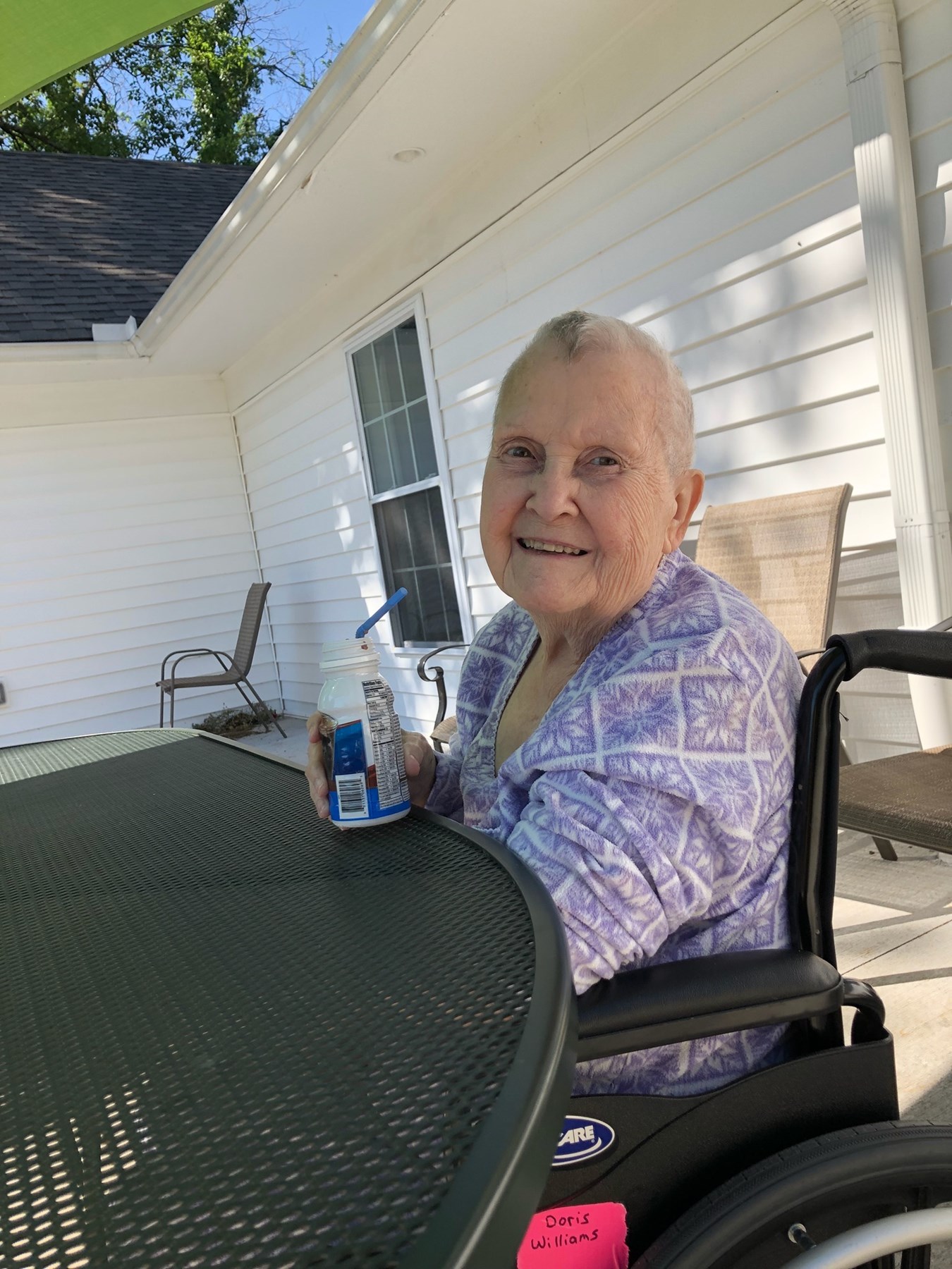 Obituary of Doris Ellen Williams