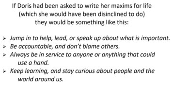 Obituary of Doris Marie Cornett