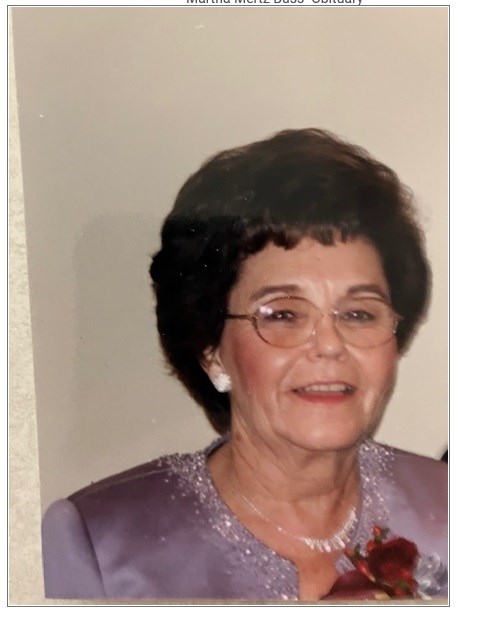Obituary of Martha Mertz Buss