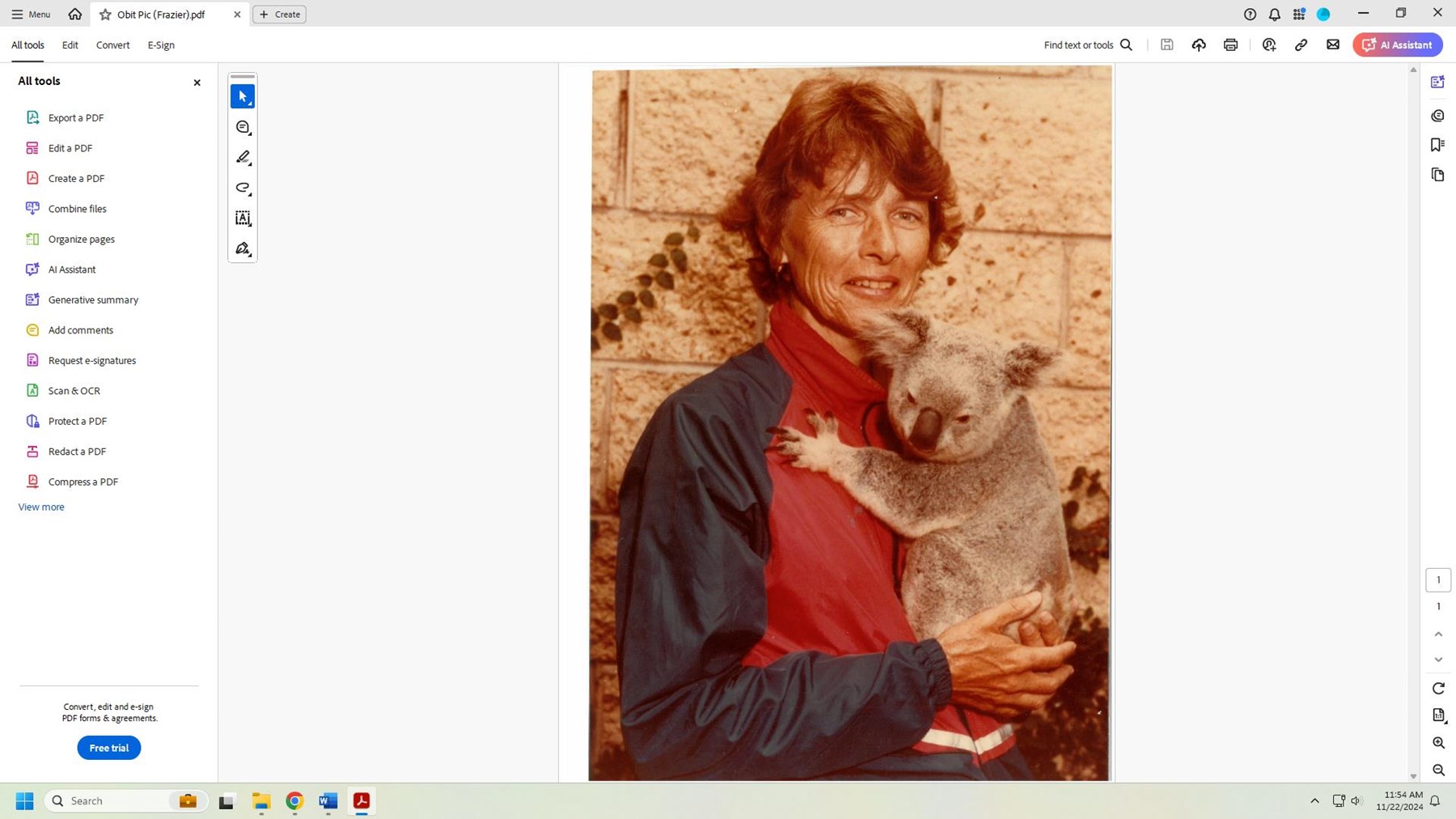 Obituary of Harriet C. Frazier