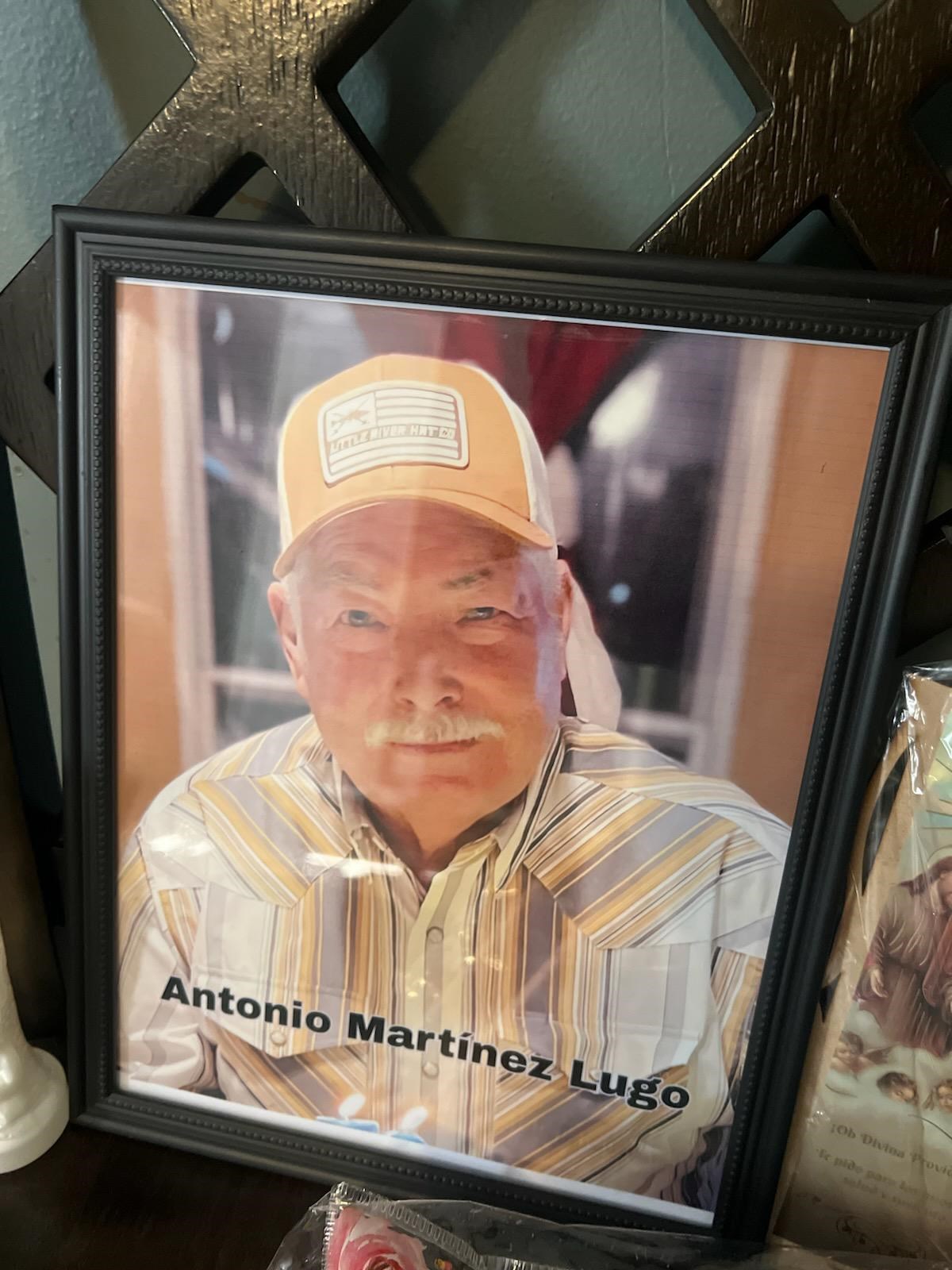 Avis de décès de Antonio Martinez Lugo