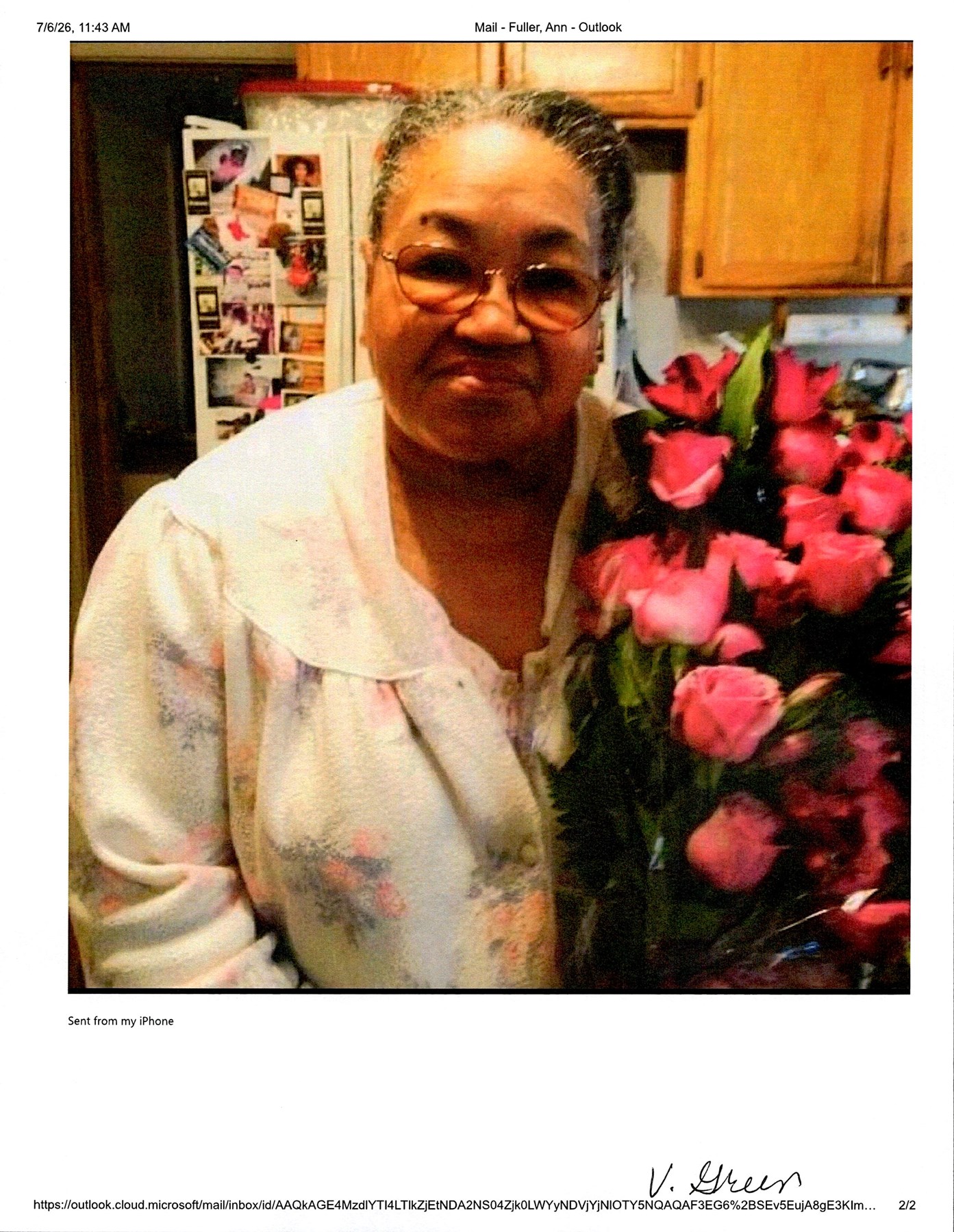 Obituary of Verdia Mae Green
