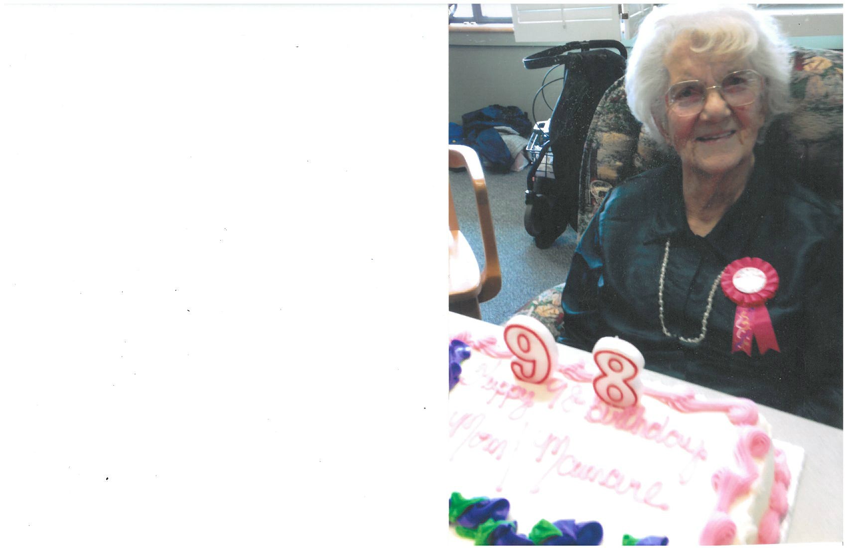 Obituary of Marie Anne Bourgeois