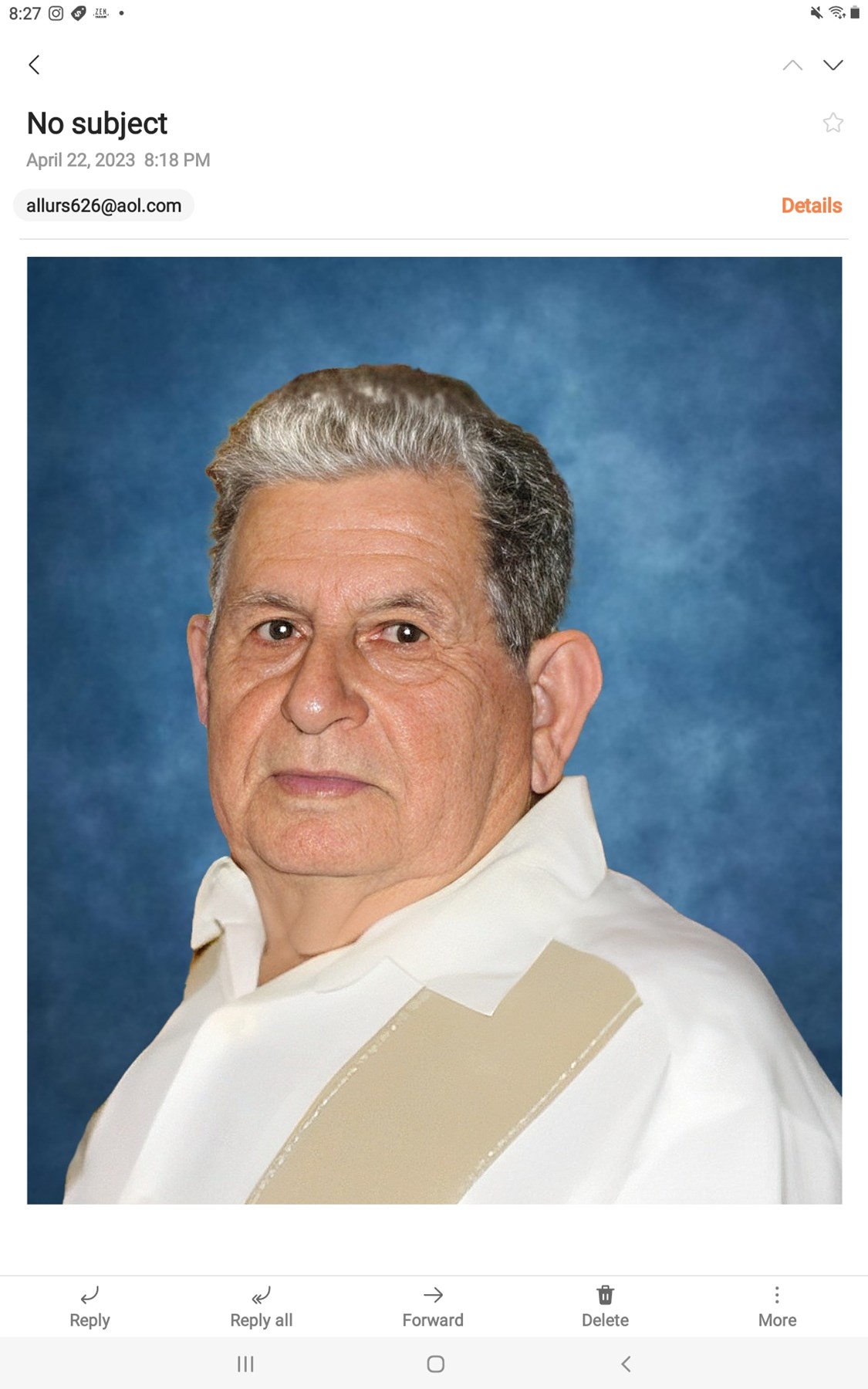 Obituary of Narciso Felipe