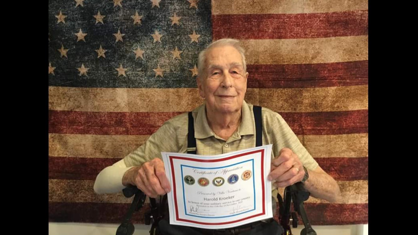 Obituary of Harold Franklin Kroeker