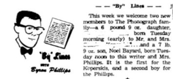 Obituary of Noel Bayard Phillips