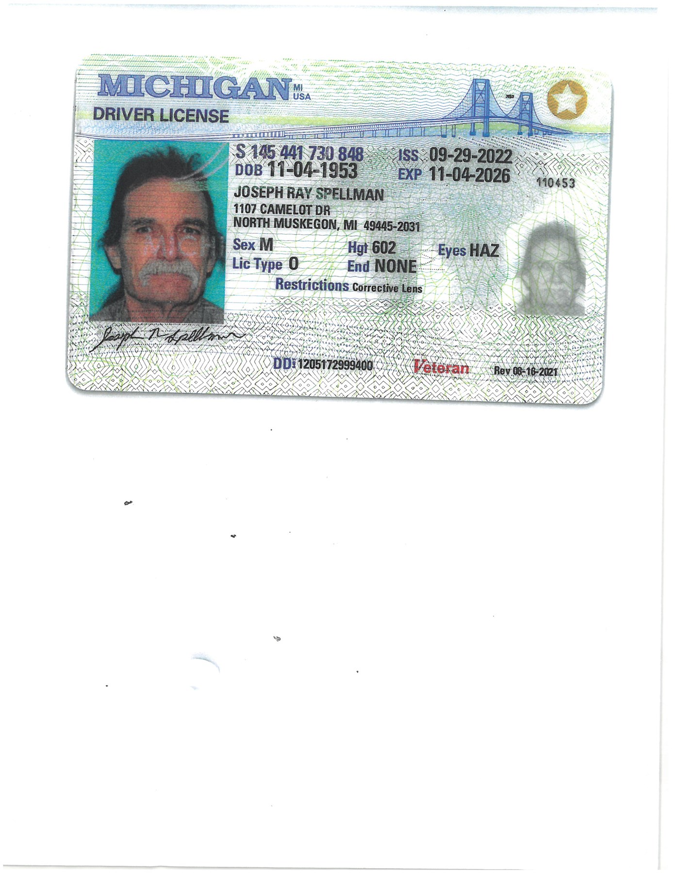 Obituary of Joseph Ray Spellman