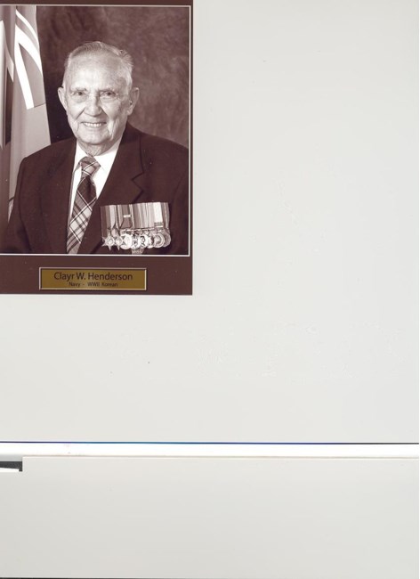 Obituary of Clayr William Henderson