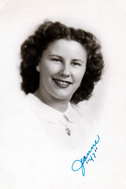 Obituario de Jeanne D. Huber
