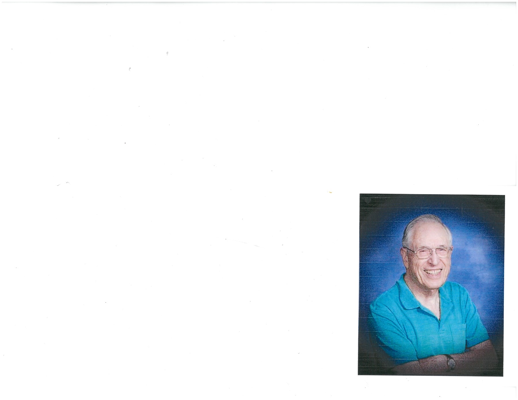 Obituary of Norman Gerald Newman