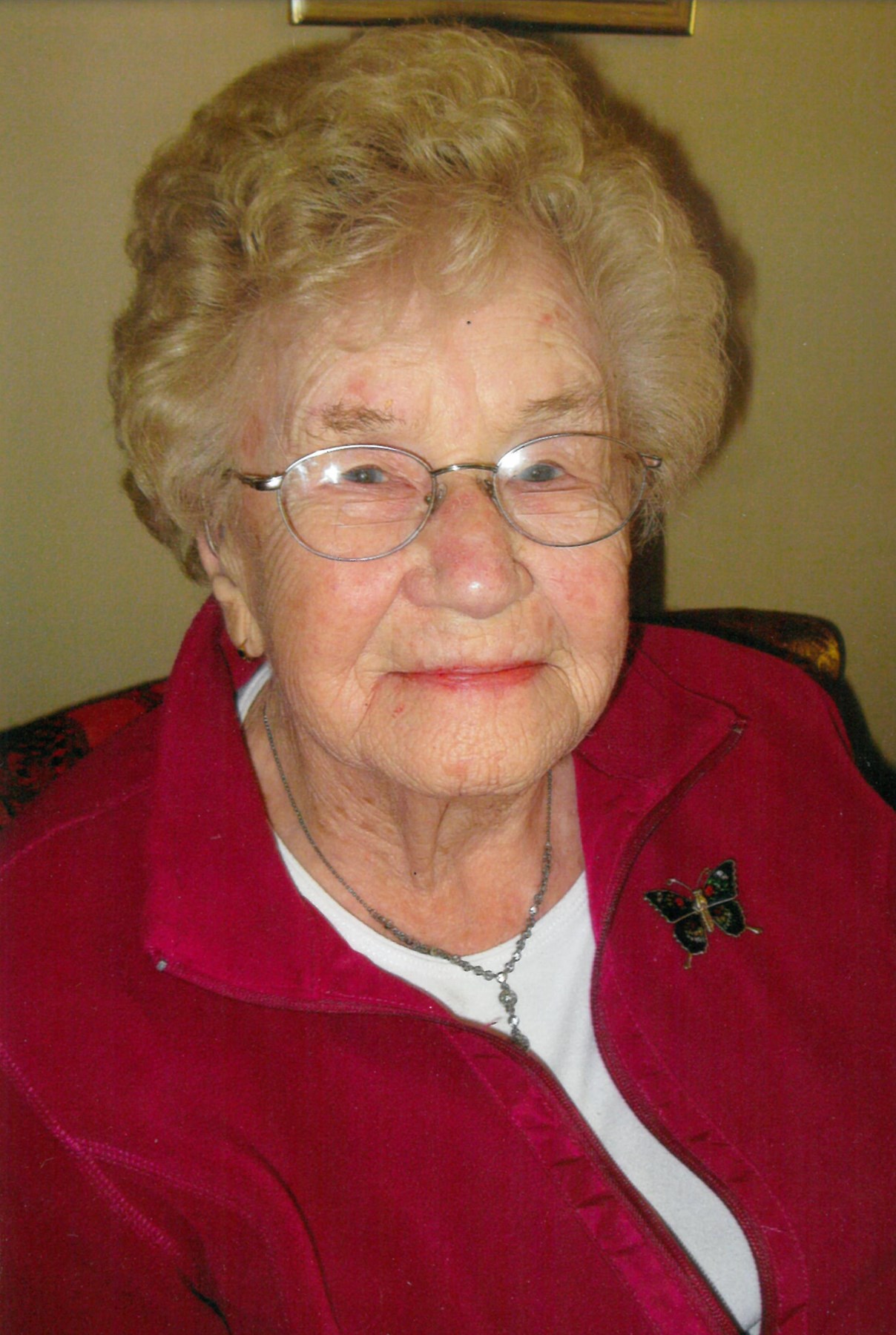 Avis de décès de Lilian Elizabeth (Mann) Noye