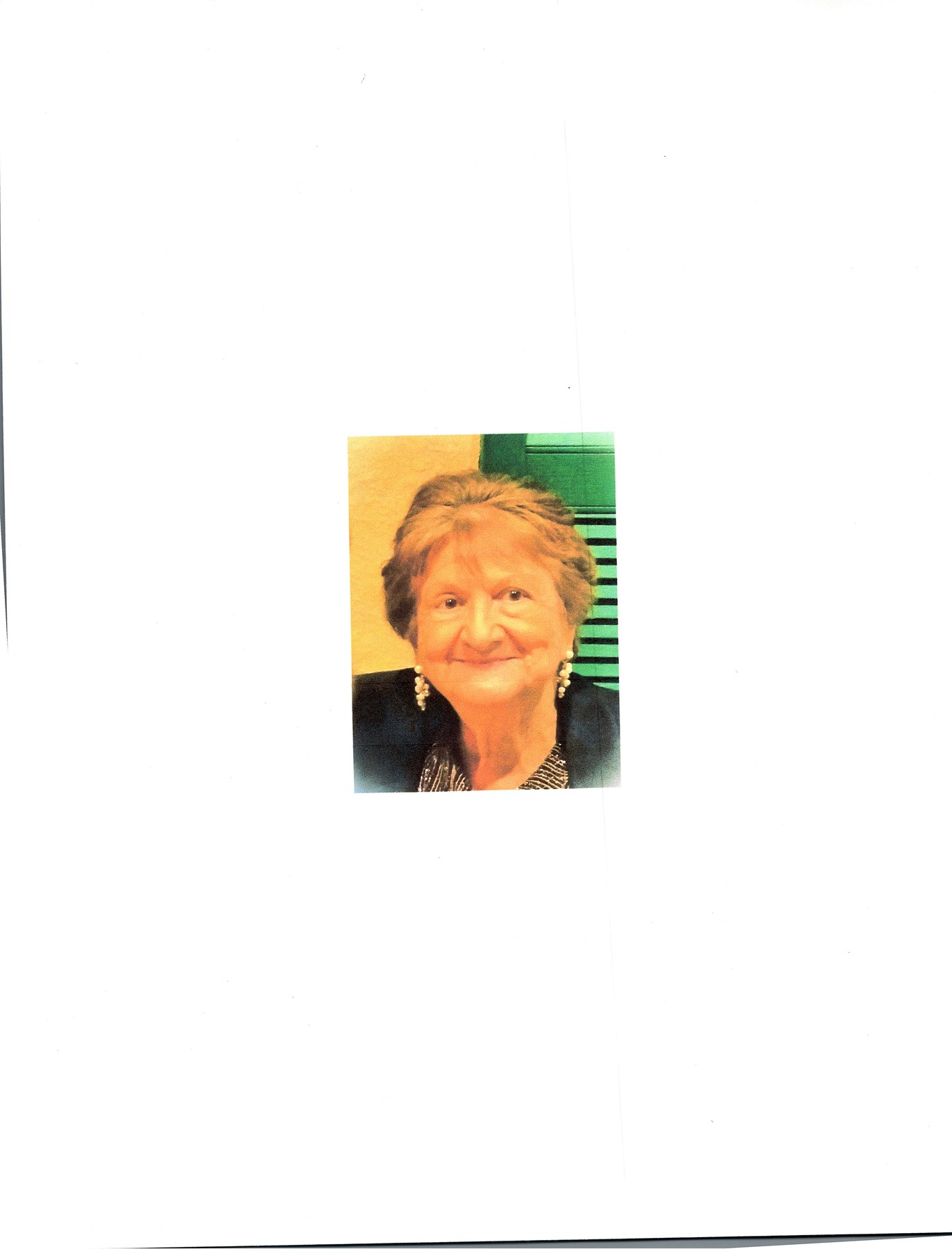 Obituary of Mona F Harris